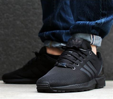 adidas originals zx flux mesh black black chalk|adidas originals zx flux.